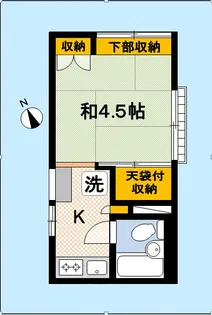 幸和荘【1階】の間取り