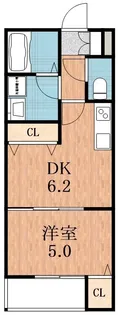CREST COURT【1階】の間取り