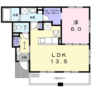 グラッツィア串戸【1階】の間取り