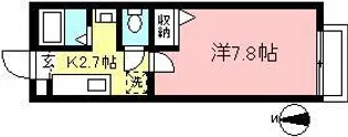 ストークハイツ【1階】の間取り
