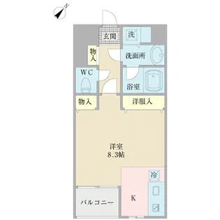 Osmanthus House(木犀ハウス)【1階】の間取り