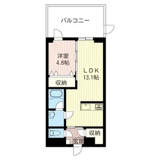 エターナル・オリオン【1階】の間取り