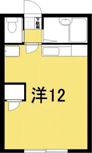 1Rの間取り画像