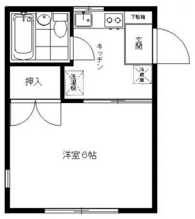 ハイムJUN【1階】の間取り