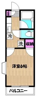 千葉県市川市広尾1【マンション】の間取り