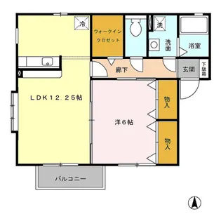 サンモア【2階】の間取り