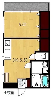 メゾン白楽【2階】の間取り