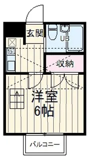 ベルビュー東習志野【2階】の間取り