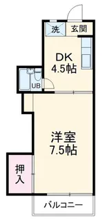 Unision Green-Sol【3階】の間取り