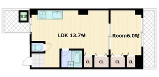 山名ビル【3階】の間取り
