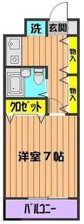 コーラルハイツ登戸【2階】の間取り