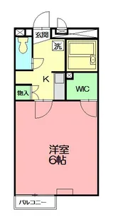 レオネクスト屋敷添【2階】の間取り