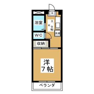 大沼ビル【3階】の間取り