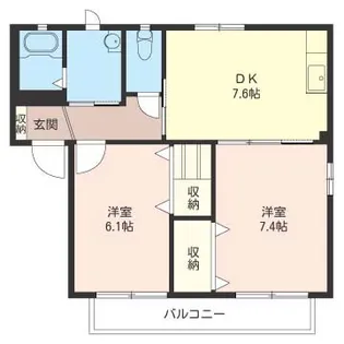 パークコート【2階】の間取り