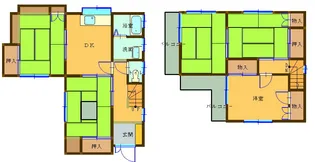 茨城県小美玉市山野【一戸建】の間取り
