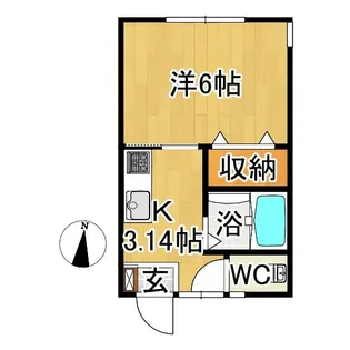 かすみ草【1階】の間取り