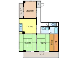 アビタシオンOHNO【3階】の間取り