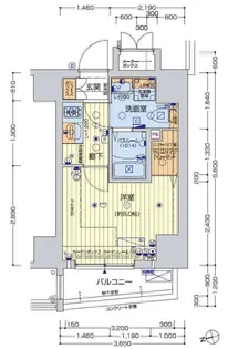 レオンコンフォート池田山【6階】の間取り