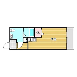 エルフ豊中【4階】の間取り