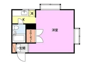 コーポあかさわ【2階】の間取り