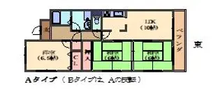 サバービア自由ヶ丘【2階】の間取り