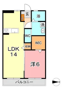 ソニート【2階】の間取り