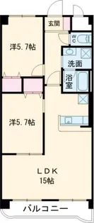 セントフィールド【1階】の間取り