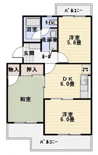 シオン竜南I【4階】の間取り