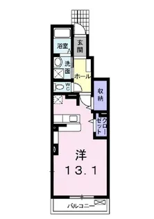 セレーノ B【1階】の間取り