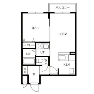 E-ハイム札幌(イーハイム札幌)【1階】の間取り