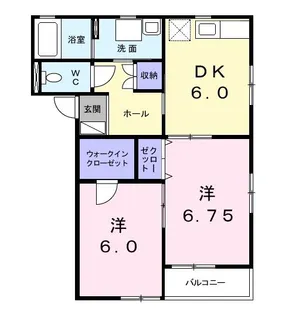ParE【2階】の間取り
