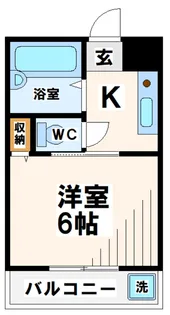 東京都府中市天神町1【マンション】の間取り