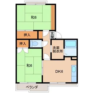 タウニィ方【2階】の間取り