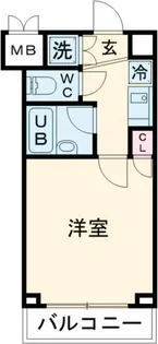 ルーブル北新宿【2階】の間取り