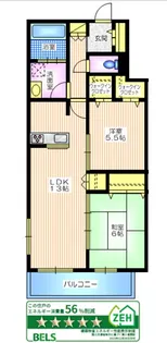 BORIKI湘南【1階】の間取り
