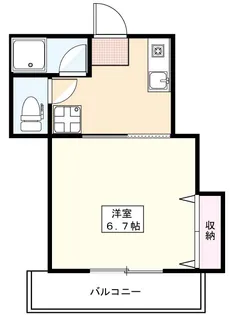 フェイス【1階】の間取り