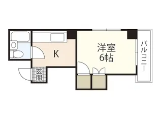 ピュアシティ【5階】の間取り