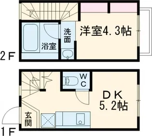 ヴィラ・フェリシアの間取り
