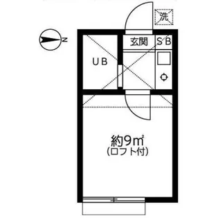 東京都杉並区梅里1【アパート】の間取り