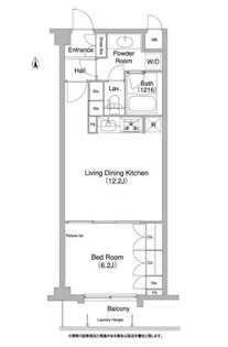 コンフォリア目黒長者丸【2階】の間取り