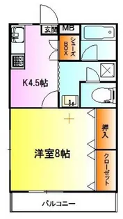 コーラルビル【3階】の間取り