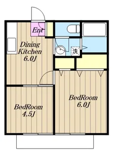 ハイムピーコック【2階】の間取り