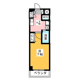 エル・スティ【1階】の間取り