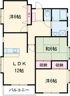 グリーンヒルズ野田【2階】の間取り