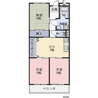 リンピアYAMADA【2階】の間取り