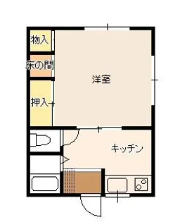 第一西山荘【2階】の間取り