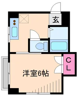 神奈川県横浜市港北区綱島西4【マンション】の間取り