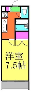 ホーマット青戸【3階】の間取り