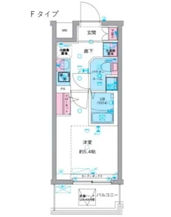 GENOVIA 天王台(ジェノヴィア テンノウダイ)【4階】の間取り