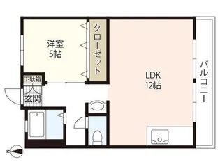 西興ビル【3階】の間取り